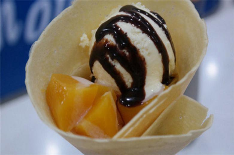 藍(lán)貝殼可麗餅