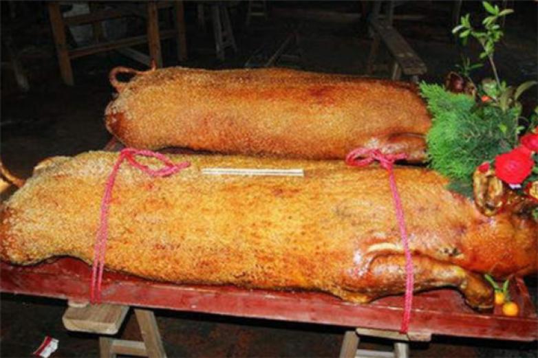 老姜山脆皮烤豬