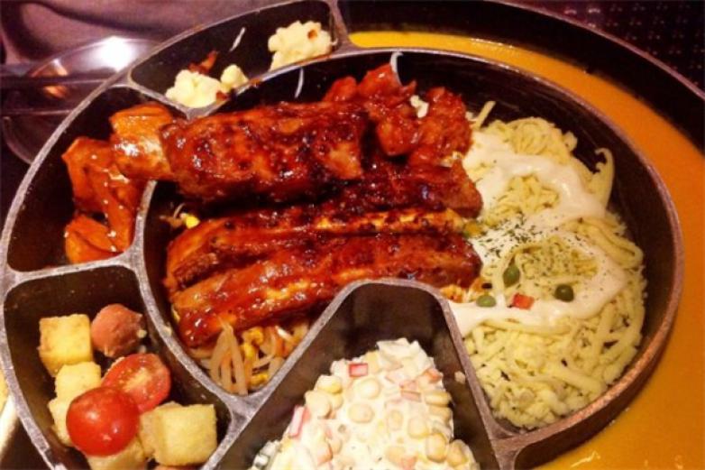 火爐火芝士排骨