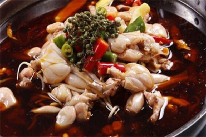 食叁味美蛙魚(yú)頭鮮牛肉火鍋