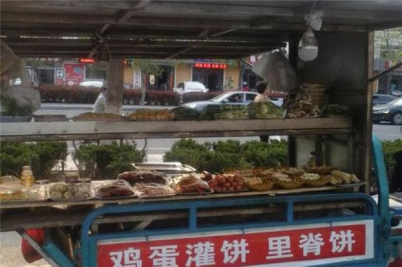 雞蛋灌餅小吃車