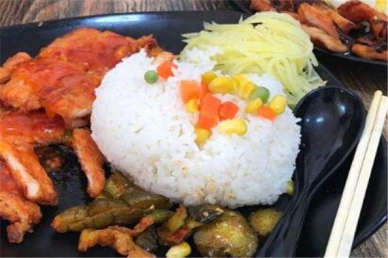 韓小范炸雞拌飯