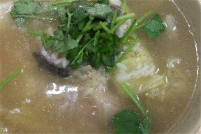 文仔魚粥