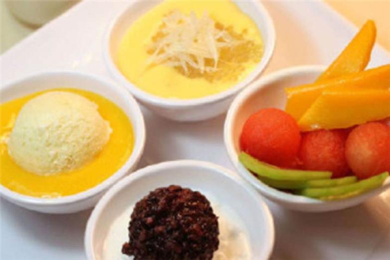 多米諾豆花甜品