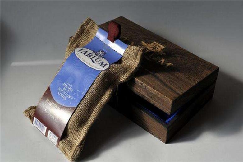 藍色牙買加咖啡