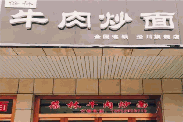 葆林牛肉炒面片