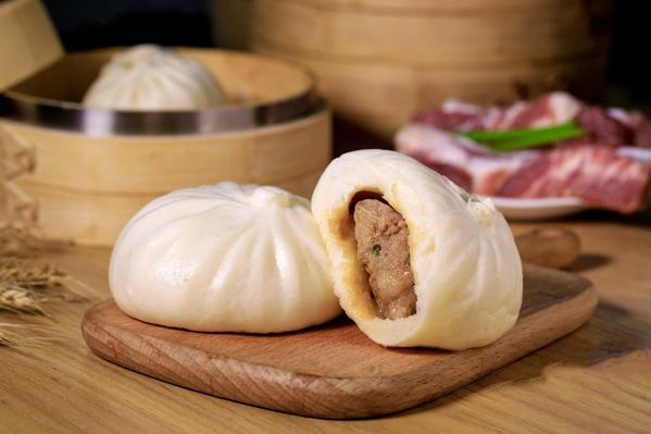 蒸味包子