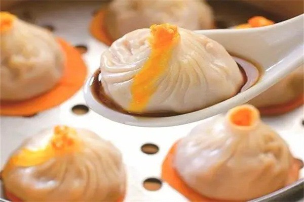 乾隆贊蟹粉小籠包