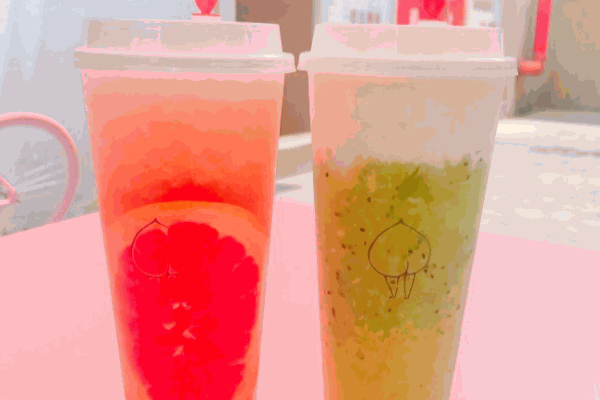 桃二喜奶茶店
