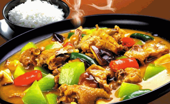 泉城印象黃燜雞米飯