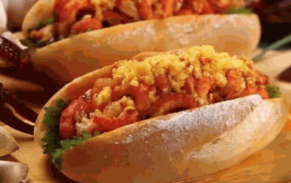 叮當(dāng)小龍蝦三明治