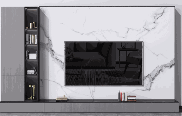 標(biāo)尺背景墻