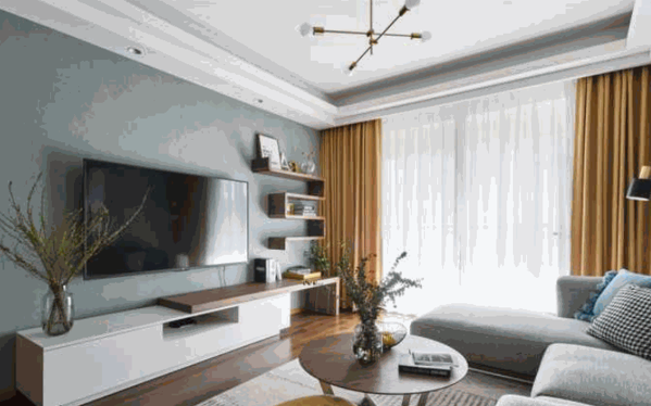 標(biāo)尺背景墻