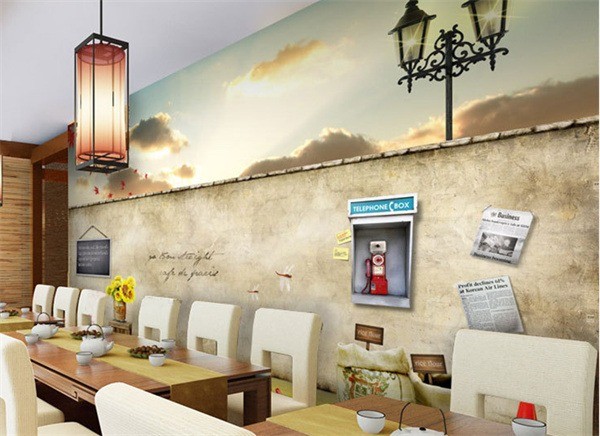 韓國BJ壁畫墻紙