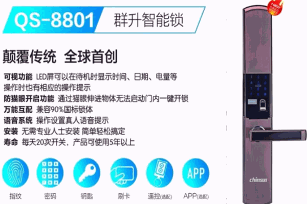 群升智能鎖