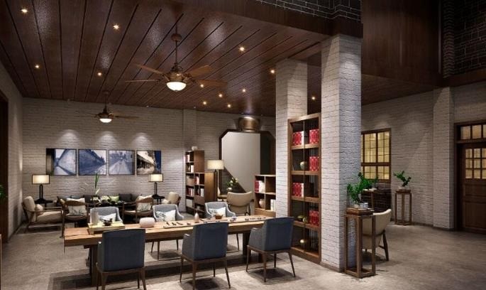 塞尚格調(diào)集成墻頂