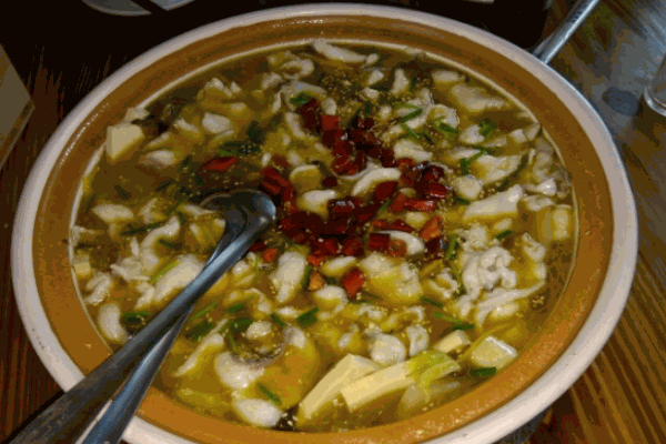 蝦雨花椒魚火鍋