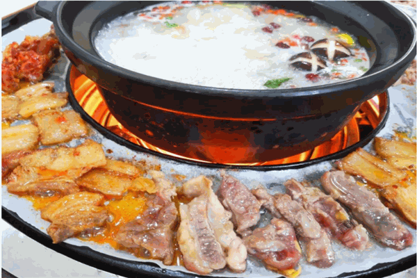 向陽居火鍋涮烤自助