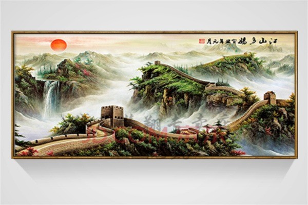 經(jīng)典城掛畫