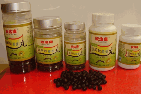 野生黑螞蟻干保健品