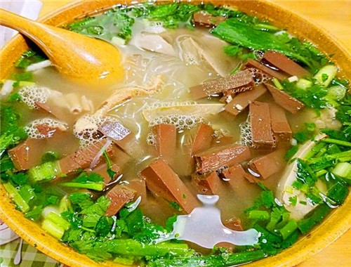 鴨之味鴨血粉絲湯