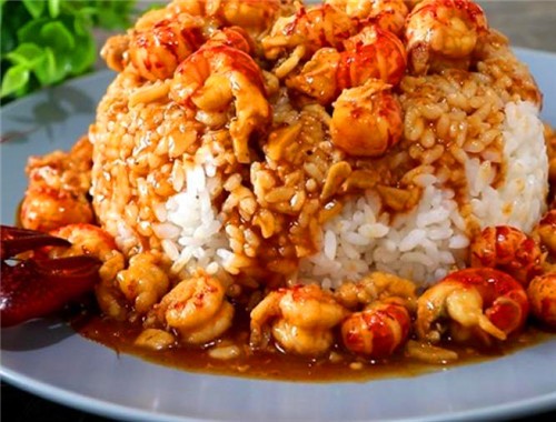 老爺子龍蝦蓋澆飯