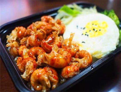 少爺們的蝦蓋澆飯