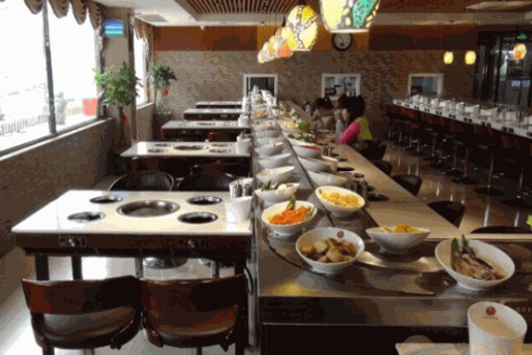 千回百轉(zhuǎn)旋轉(zhuǎn)小火鍋