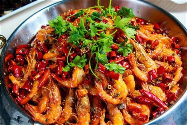 香辣蝦干鍋