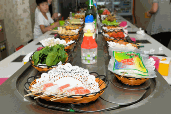 火萬家旋轉(zhuǎn)小火鍋