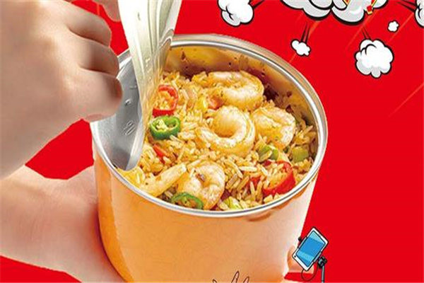 小塊頭易拉罐茶油炒飯