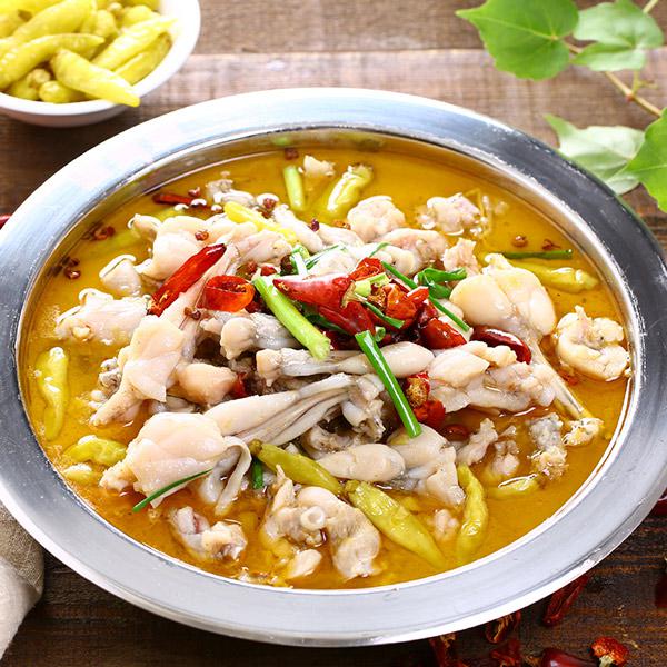 小叫天泡椒活田雞