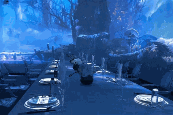 與音樂光影餐廳