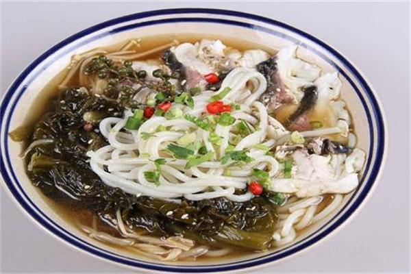 愚小二酸菜魚米線