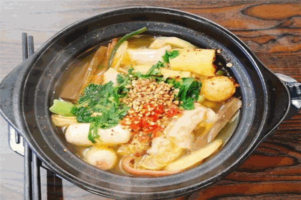 金沙煲麻辣燙