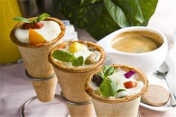 香八方手卷披薩