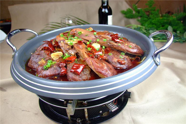 饞嘴干鍋辣鴨頭