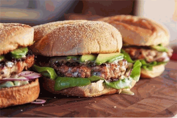 香達克漢堡奶茶