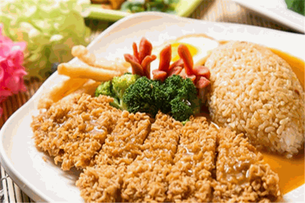 龍記香酥雞排飯