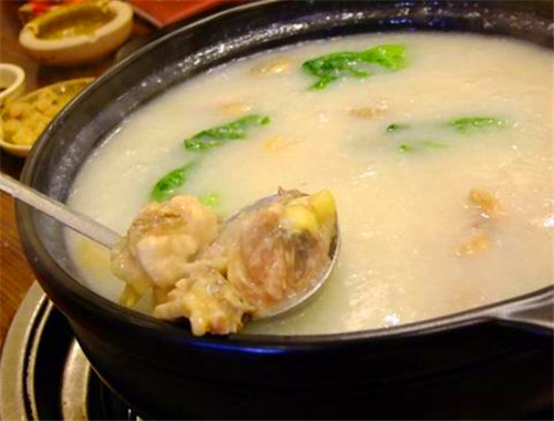 牛蓋粥火鍋.茶點