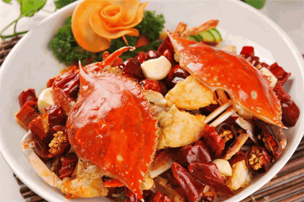 黃小毛香辣蟹
