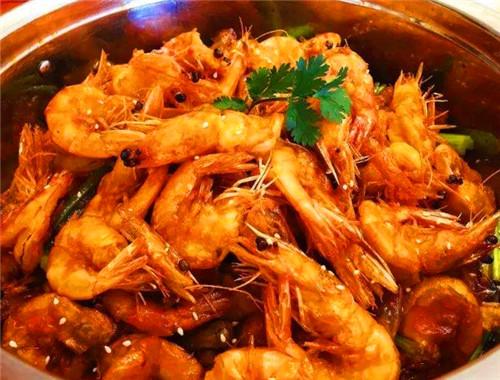 一鍋紅顏香辣蝦