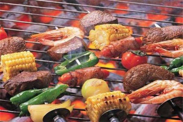 時尚吃貨海鮮牛肉烤肉火鍋自助餐