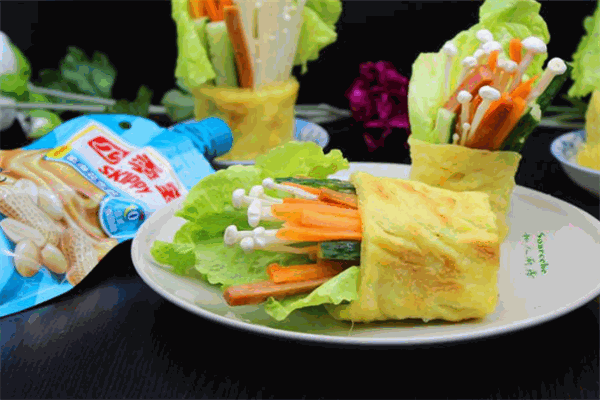 五彩俠煎餅