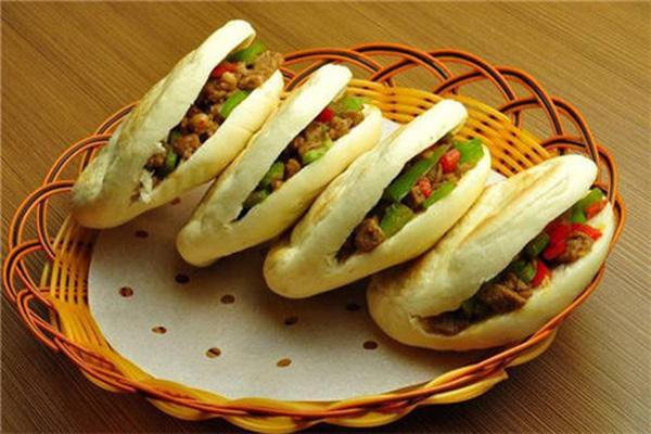 小張涼皮肉夾饃