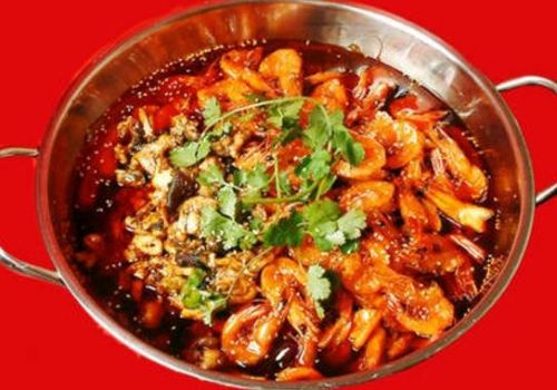 偉記石鍋魚香辣蝦