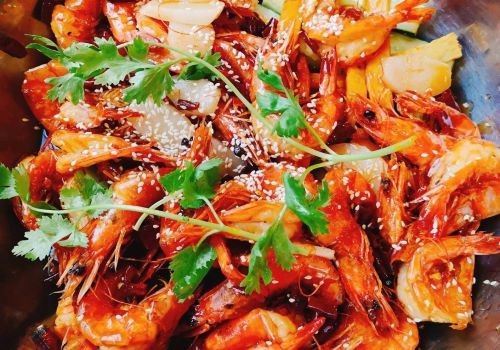 偉記石鍋魚香辣蝦