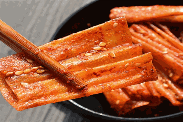 豆尚飲香辣豆皮