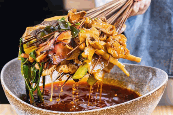 簽百度冷鍋串串