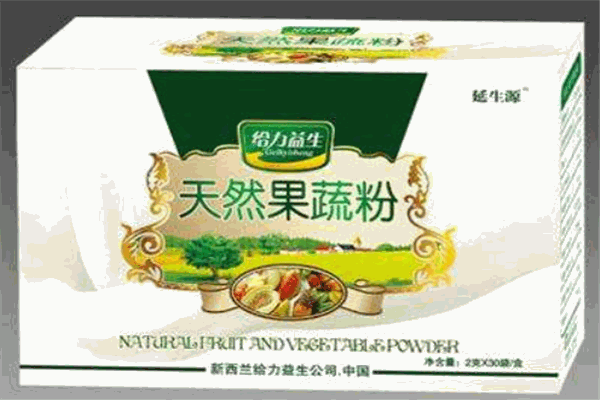 給力益生嬰童食品